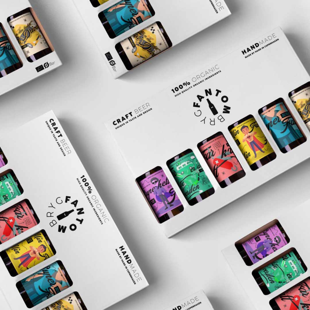 Juleæske med specialøl fra Fantombryg